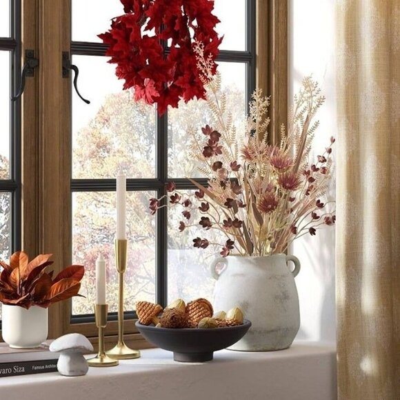 Threshold Large Ceramic Vase Cream with Side Handles‎ - Target - Picture 2 of 7